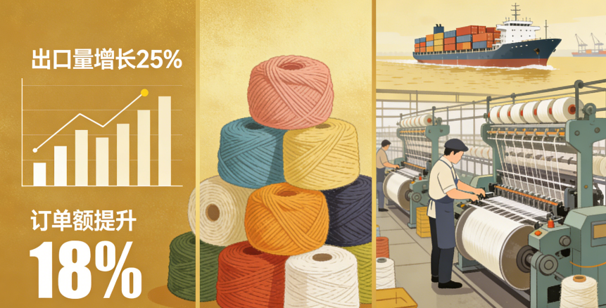 18.9％と絶好調の今年のスタート！毛織物の輸出は力強く回復し、上流のリーダーは業界回復の強力なシグナルを発した。