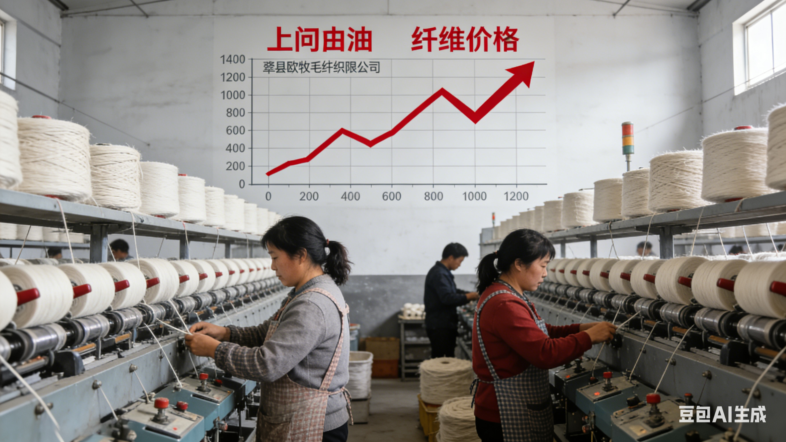 油价狂飙引发化纤 “海啸”：蠡县欧牧毛纺有限公司直面成本大考，稳链保供迎挑战