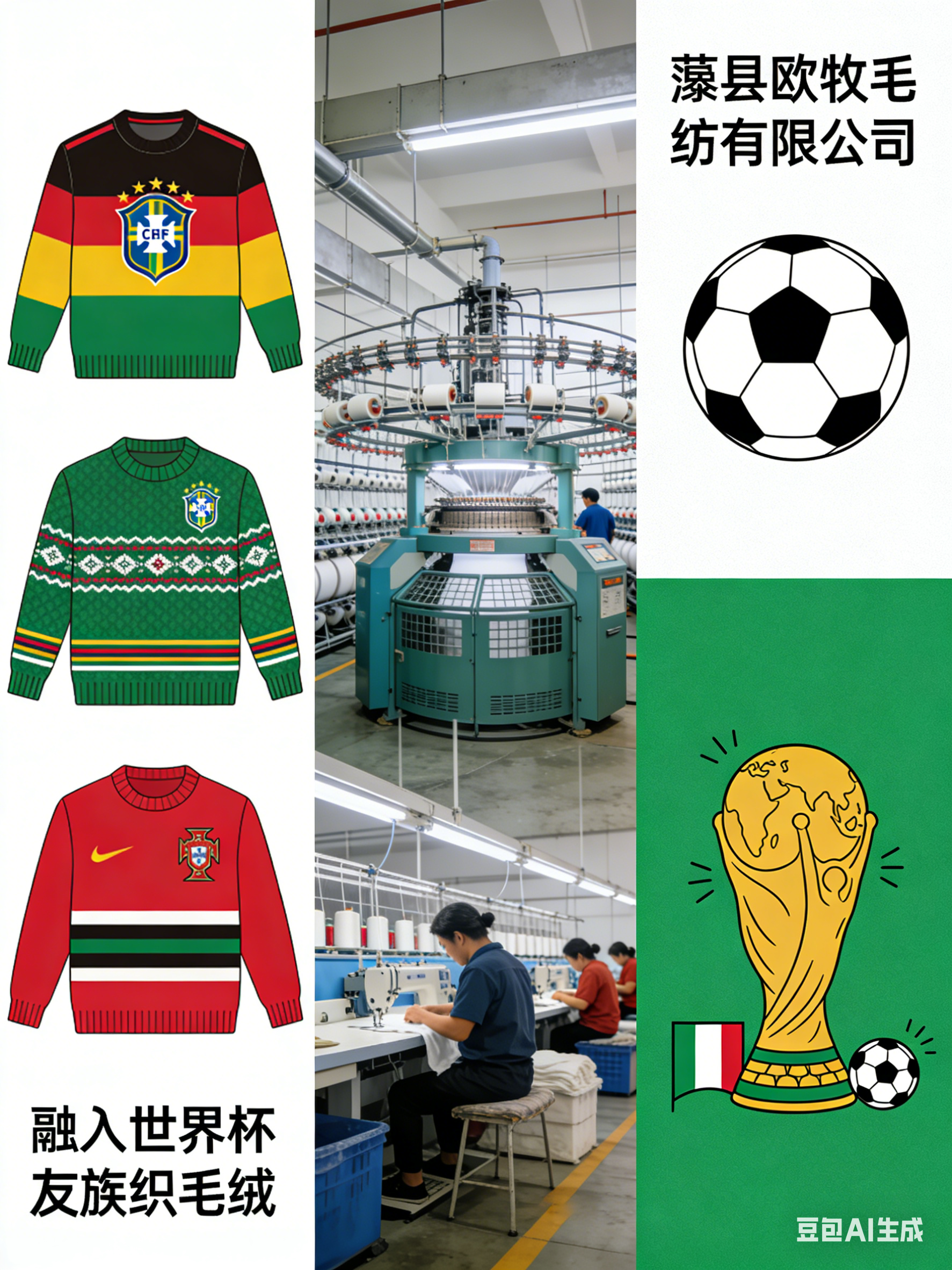 Permintaan rajutan Piala Dunia terus meningkat, meraih peluang pasar baru dan mengaktifkan momentum pembangunan baru