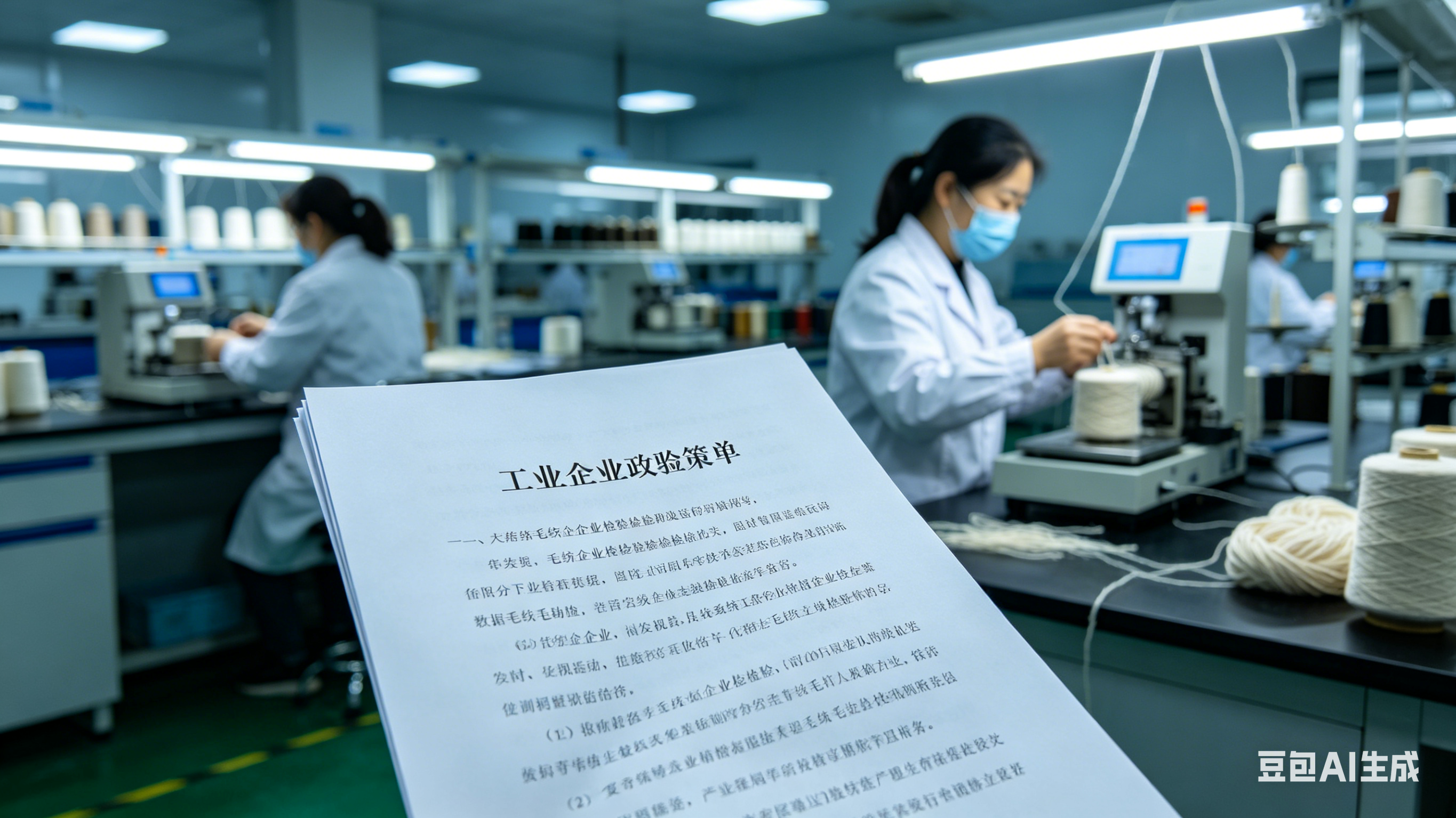 Die Ministerie van Nywerheid en Inligtingstegnologie stel kwaliteit werkvereistes vry, en die woltekstielbedryf beweeg na 'n nuwe stadium van standaardopgradering